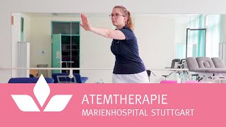 Atemtherapie bei und nach Lungenerkrankungen  Physiotherapie Marienhospital Stuttgart [upl. by Attinahs520]