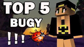 Top 5 Bugy ze hry Minecraft které jste mohli neznát czsk [upl. by Sello]