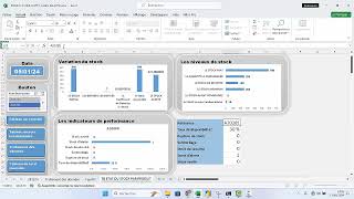 35 LOGISTIQUE  TABLEAU STRUCTURE DE SUIVI DES STOCKS ET ANALYSE DES DONNEES Fichier Excel [upl. by Stan66]