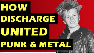 Discharge How the Bands Debut Record Hear Nothing See Nothing Say Nothing United Punk amp Metal [upl. by Euqinad795]