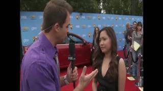 Charice  GLEE Season 2 Premiere Red Carpet Event 2010 HD [upl. by Aisor]