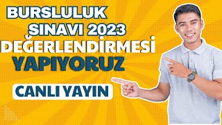 BURSLULUK SINAVINDA FLAŞ GELİŞMELER I CANLI YAYIN [upl. by Ativ]