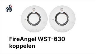 Koppelen FireAngel WST630 [upl. by Rasecoiluj]