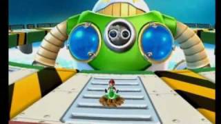 Super Mario Galaxy 2  Second Bowser Jr Battle Megahammer [upl. by Savina796]