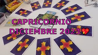 CAPRICORNIO DICIEMBRE 2023 HORÓSCOPO TAROT♑😍 [upl. by Drus]