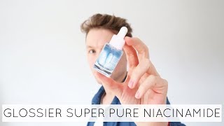 GLOSSIER SUPER PURE NIACINAMIDE SERUM REVIEW  James Just Now [upl. by Herzig]