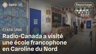 Une école francophone de plus en plus populaire en Caroline du Nord [upl. by Atwood]