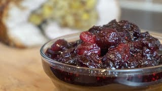 FESTIVE SORREL amp CRANBERRY SAUCE • Caribbean Christmas Recipe• Malaika Malz [upl. by Liauqram]