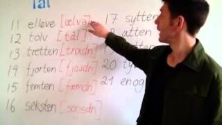 Tips til tallene  Help to pronounce numbers in Danish [upl. by Lorine26]