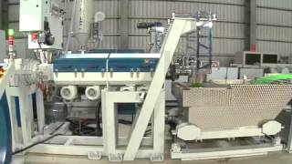 PP  PE Monofilament Extrusion Line  JCMNP Jenn Chong Co Ltd TAIWAN [upl. by Templia346]