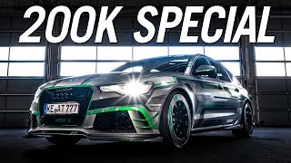 DEINE FAHRT IM RS6E  200K SPECIAL  Daniel Abt [upl. by Ocirderf]