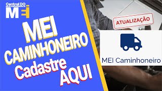 CADASTRO DO MEI CAMINHONEIRO VÍDEO ATUALIZADO [upl. by Hevak]