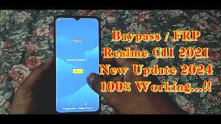 Realme C11 2021 FRP Bypass New Update 2024 [upl. by Wendye784]