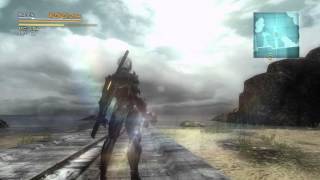 Metal Gear Solid Rising Revengeance  All Possible Moves and Combos In Demo [upl. by Asseniv499]