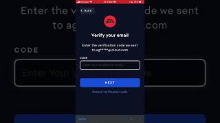 FIFA22 Companion app  how to create account with EA [upl. by Divan]