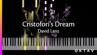 Cristoforis Dream David Lanz  Piano Tutorial  Sheet Music [upl. by Weissman]