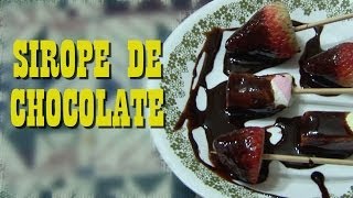 SIROPE DE CHOCOLATE  ¿Cómo hacer sirope de chocolate RECETA  Cocine con Tuti [upl. by Ellimak]