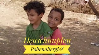 Pollenallergie  Was hilft  ÄgyptenVlogFamilie [upl. by Trygve]