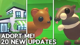 ALL 20 NEW UPDATES In Adopt Me New Pets [upl. by Akinet357]