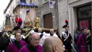 Processione del Cristo Morto di TERAMO 2012 [upl. by Columbine769]