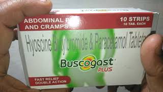 Buscogast Plus Tablets Treatment of IBS  Abdominal Pain Cramp amp Spasm [upl. by Andrey317]