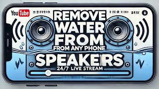 Sound To Remove Water From Phone Speaker 247 Live Streaming [upl. by Pavla]