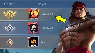 THANKYOU MOONTON FOR THIS BADGE best build top 1 global lapulapu [upl. by Risa]