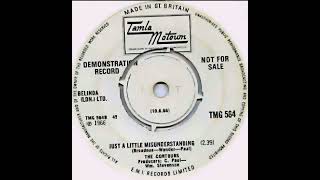 The Contours  Just A Little Misunderstanding  UK Tamla Motown Demo Published 1966 [upl. by Cointon]