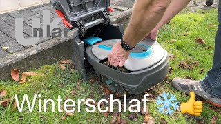 Den Mähroboter richtig für den Winterschlaf vorbereiten [upl. by Nadda]