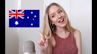 ASMR Teaching You Australian Slang  Trigger Words [upl. by Assiron884]