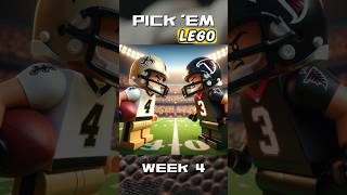 NFL PICK EM  WEEK 4  LEGO MASHUP  Part 1 [upl. by Naujej]