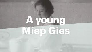 Unique film of a young Miep Gies 1937  Anne Frank House [upl. by Thursby]