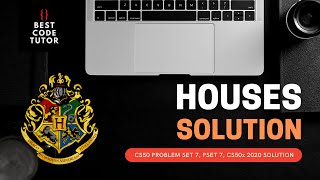 CS50 Houses Problem Set 7 pset7 Walkthrough Step by Step [upl. by Siblee]