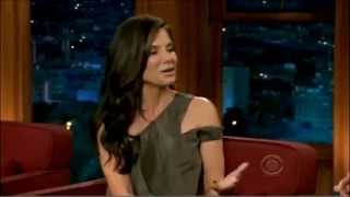 Sandra Bullock Talking About Her Tattoo [upl. by Angelina]