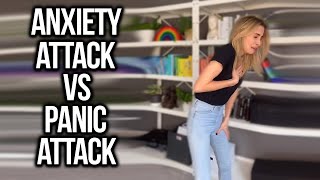 Anxiety Attack vs Panic Attack [upl. by Tobe]