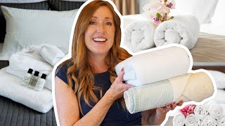 3 Easy Ways to Fold a Towel like the Pros Do [upl. by Auqinahs]