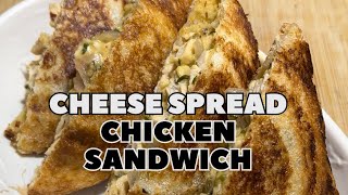 Chicken sandwich  high protein cheese chicken sandwich  chef vipin [upl. by Kelci]