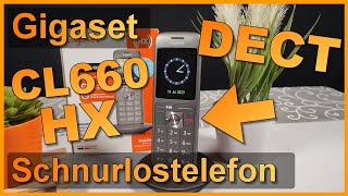 Review amp Einrichtung Gigaset CL660HX DECTSchnurlostelefon CL660 [upl. by Luebke]