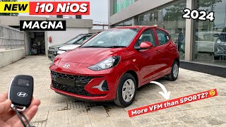 More VFM than SPORTZ 🤯 678 Lakhs  New🔥 Grand i10 Nios Magna 2024 [upl. by Garrek]