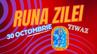 🔱 RUNA ZILEI  TIWAZ  Curajul și Dreptatea Zilei de Azi 🔥 [upl. by Linette]