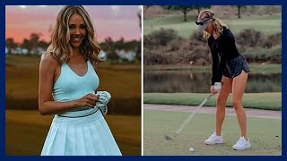 🔥HOT Beauty Golfer quotClaire Hoglequot Awesome Swing Motion amp Slow MotionClairehogle [upl. by Eiuqnimod16]