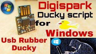 Digispark attiny85 windows ducky script [upl. by Anileuqcaj]