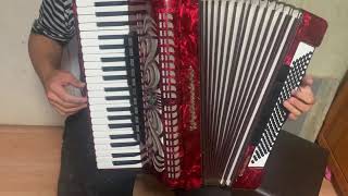 Accordion Weltmeister Caprice 120 bass [upl. by Nalyac]