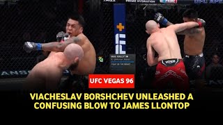 UFC Vegas 96 Results Viacheslav Borshchev Overcomes Head Collision Wins Fight Over James Llontop [upl. by Irfan]