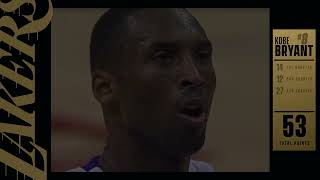 Kobe Bryant 81 Tribute Narrated by Denzel Washington [upl. by Moguel]