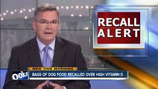 Dog food recalled over high Vitamin D [upl. by Salvidor]