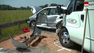 Schwerer Unfall auf der Warendorfer Straße [upl. by Annaid]