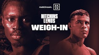 RICHARDSON HITCHINS VS GUSTAVO LEMOS WEIGH IN LIVESTREAM [upl. by Aba921]