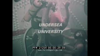 1965 US NAVY SUBMARINE TRAINING SCHOOL NEW LONDON CONNECTICUT PROMOTIONAL FILM 21254 [upl. by Reuven114]