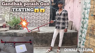 Gandhak potash testing ll potash gun lldiwali MindExperiment experiment [upl. by Aryk]